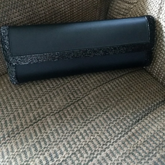Preston & York Handbags - *Sale* Preston & York black evening bag w shimmer